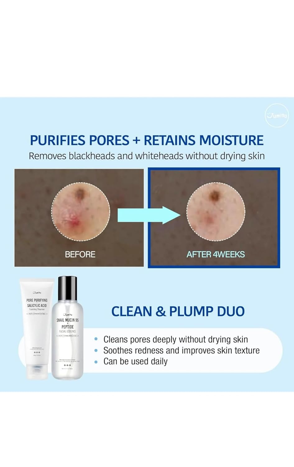 Jumiso Pore Purifying Salicylic Acid Foaming Cleanser 120g