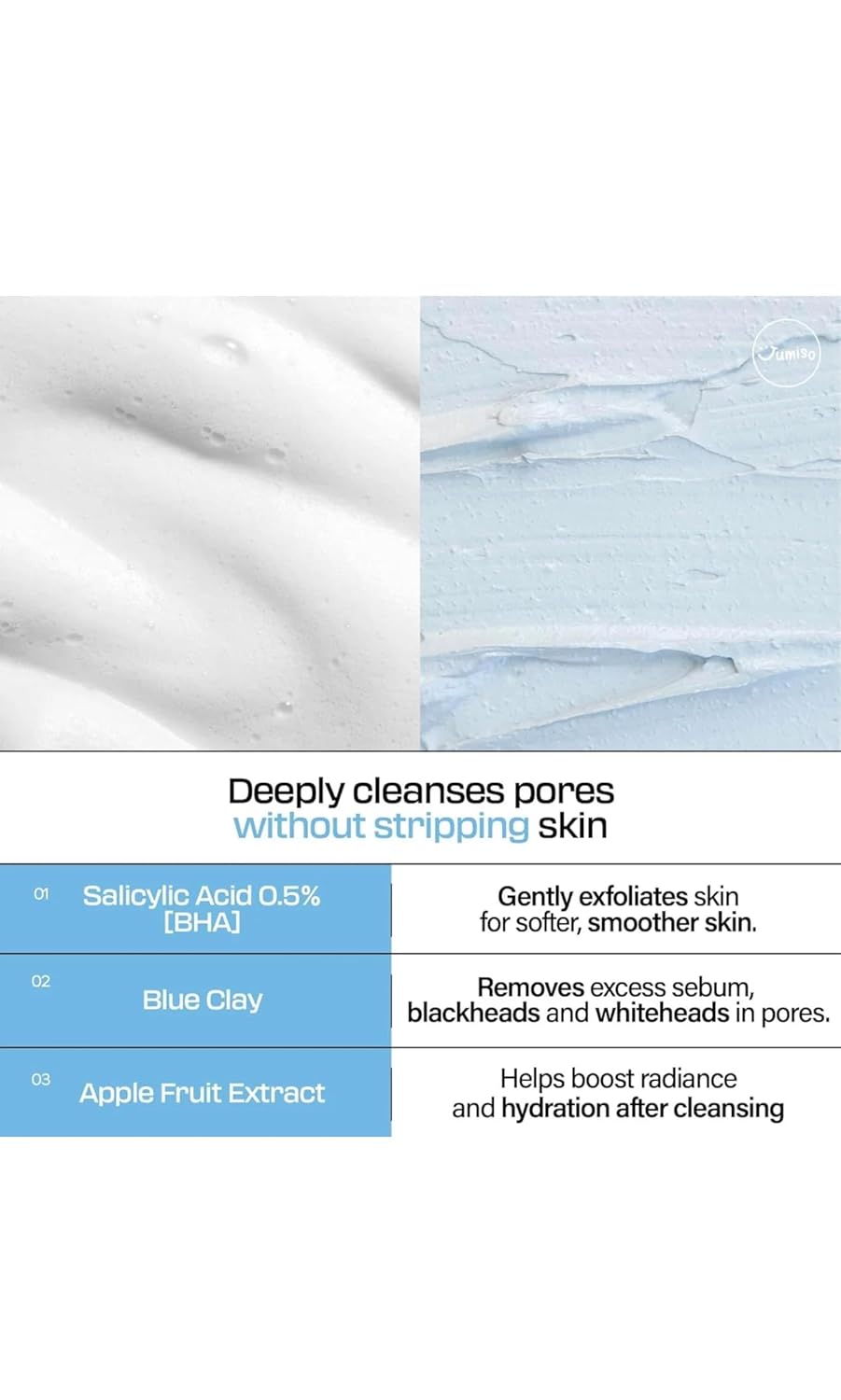 Jumiso Pore Purifying Salicylic Acid Foaming Cleanser 120g