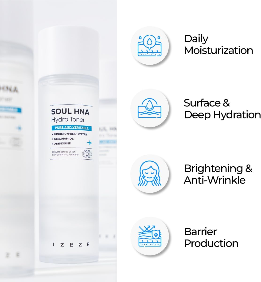 IZEZE Soul HNA Hydro Toner (150ml)