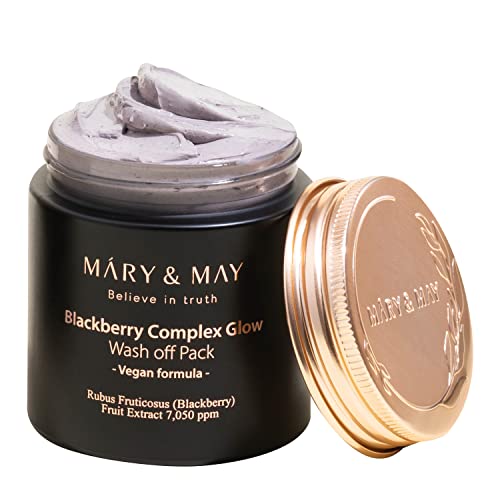 Mary&May - Blackberry Complex Glow Wash Off Pack - 125g