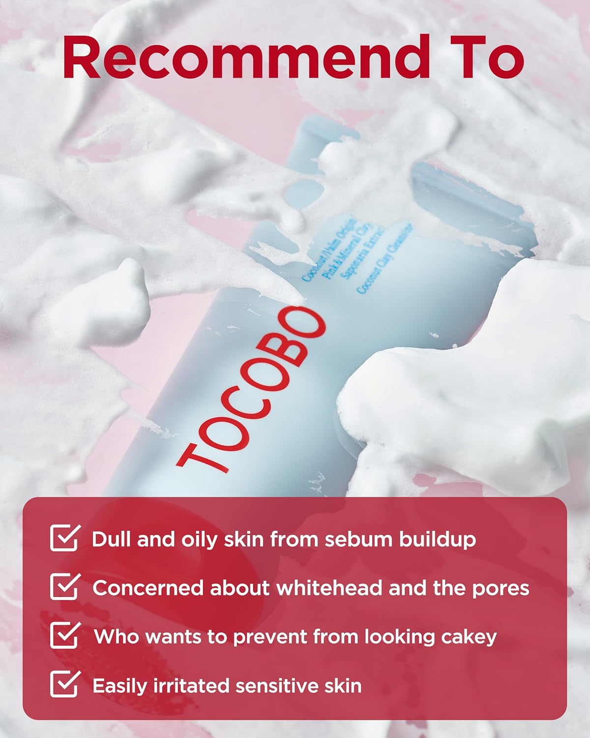 Tocobo Coconut Clay Cleansing Foam 150ml