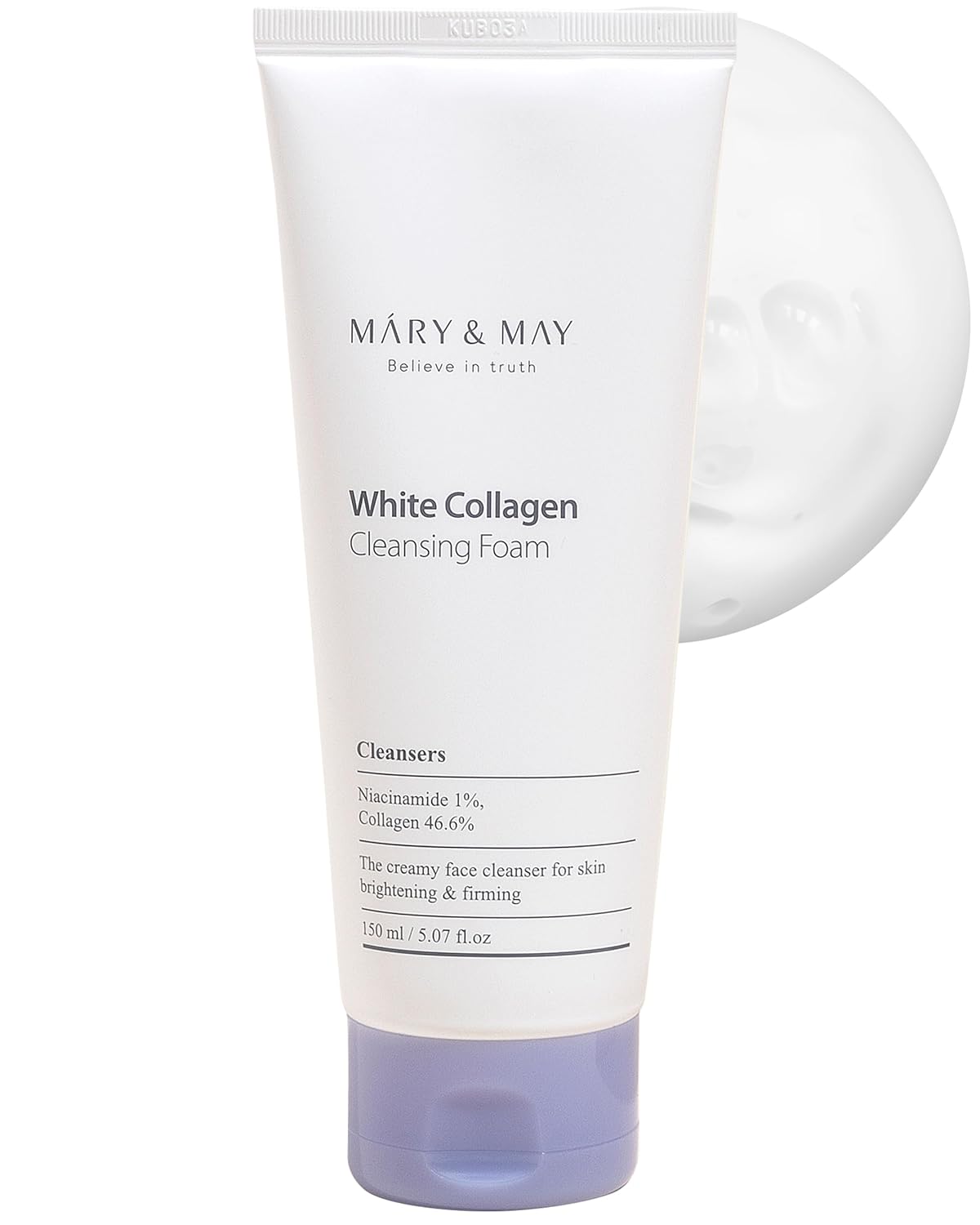 Mary&May White Collagen Cleansing Foam 150ml