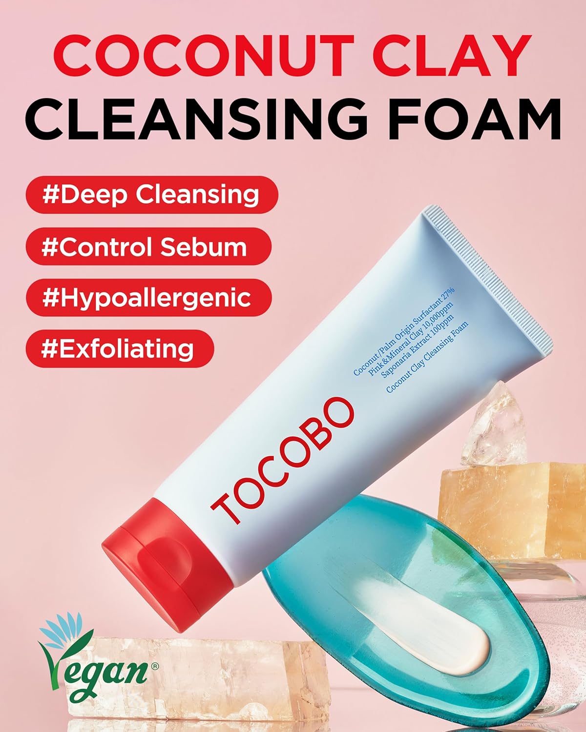 Tocobo Coconut Clay Cleansing Foam 150ml