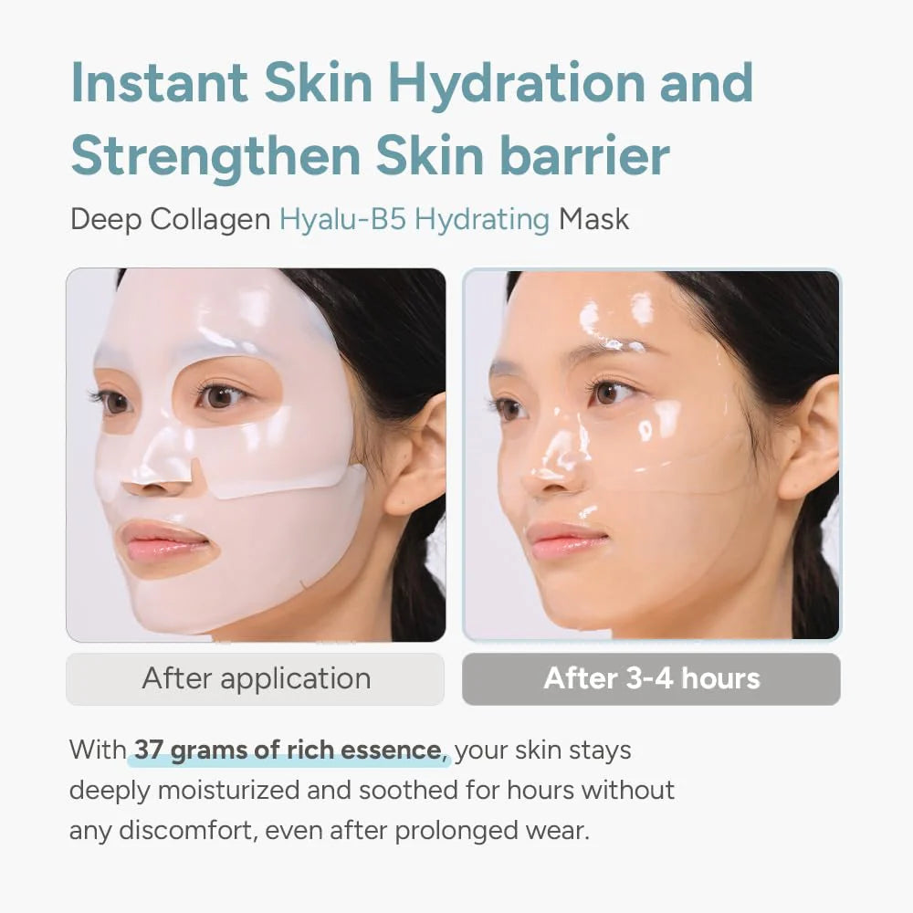 Sungboon Editor Deep Collagen Hyalu-B5 Hydrating Mask 4Pcs