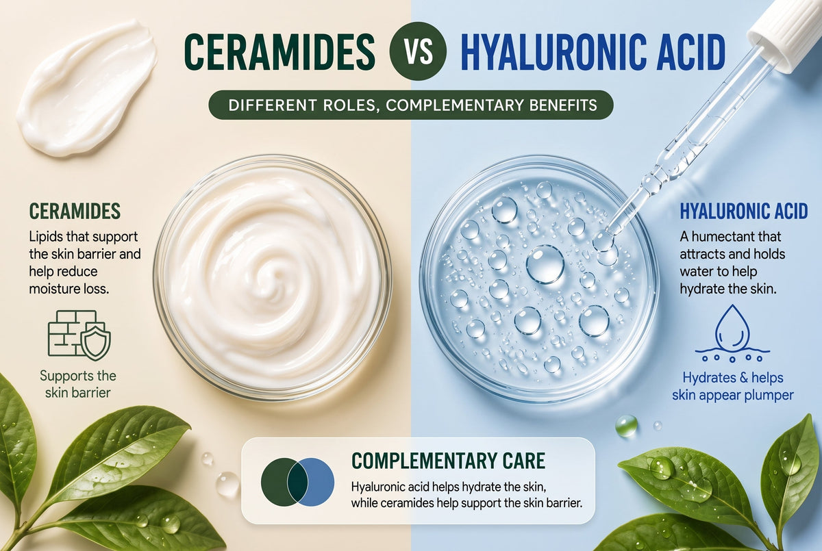 HYALURONIC ACID VS CERAMIDES