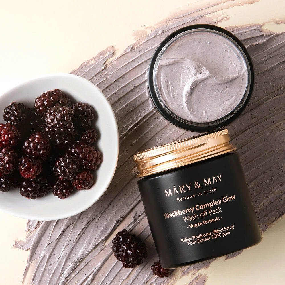 Mary&May Blackberry Complex Glow Wash Off Pack 125g
