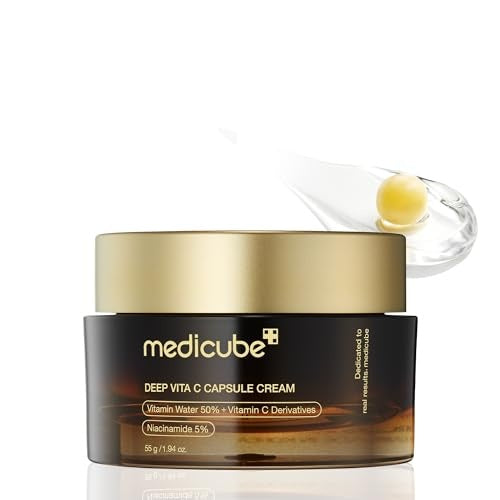 Medicube Deep Vitamin C Golden Capsule Moisturizer Cream 55g