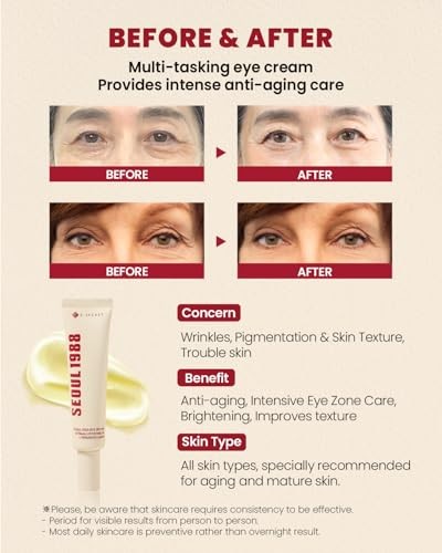 K-SECRET Seoul 1988 Eye Cream Retinal Liposome 4% + Fermented Bean 30 Ml