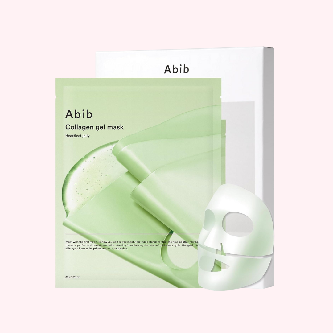 Abib Collagen Gel Mask Heartleaf Jelly 4 Sheets