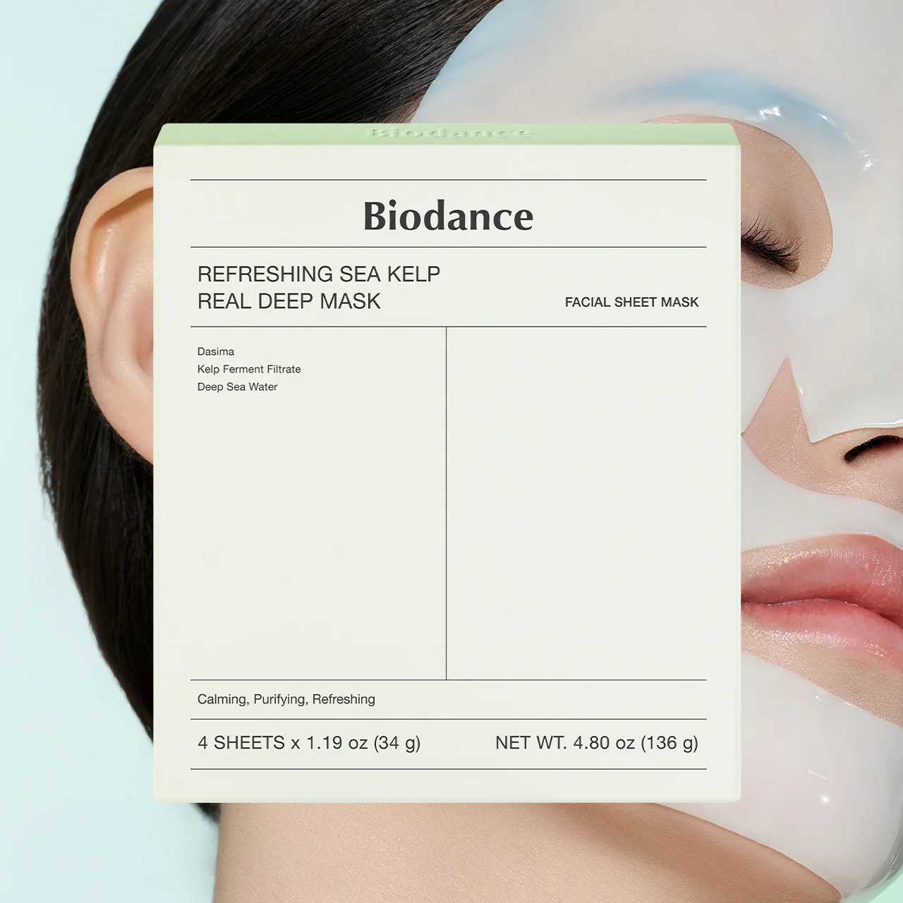 Biodance Refreshing Sea Kelp Real Deep Mask 1 each