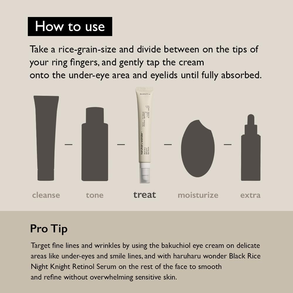 Haruharu Black Rice Bakuchiol Eye Cream 20ml