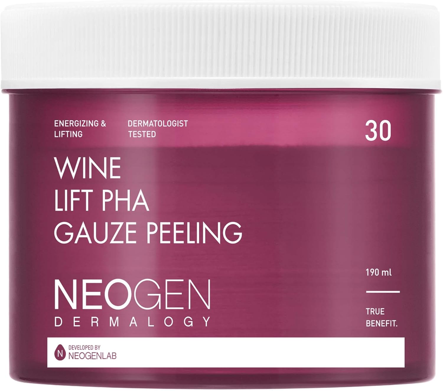 [Clearance] DERMALOGY by NEOGENLAB PHA PAD (WINE PHA PAD)