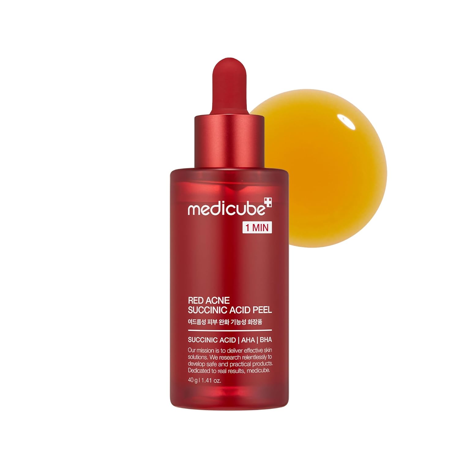 Medicube Red Succinic 21% Acid Cleansing Booster Serum 40g