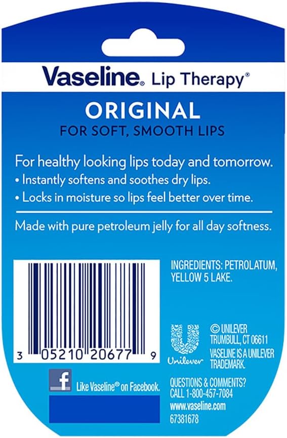 Vaseline Lip Care Tub Original 7g
