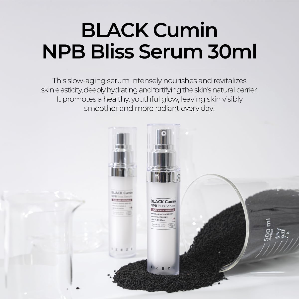 IZEZE Black Cumin NPB Bliss Serum 30ml