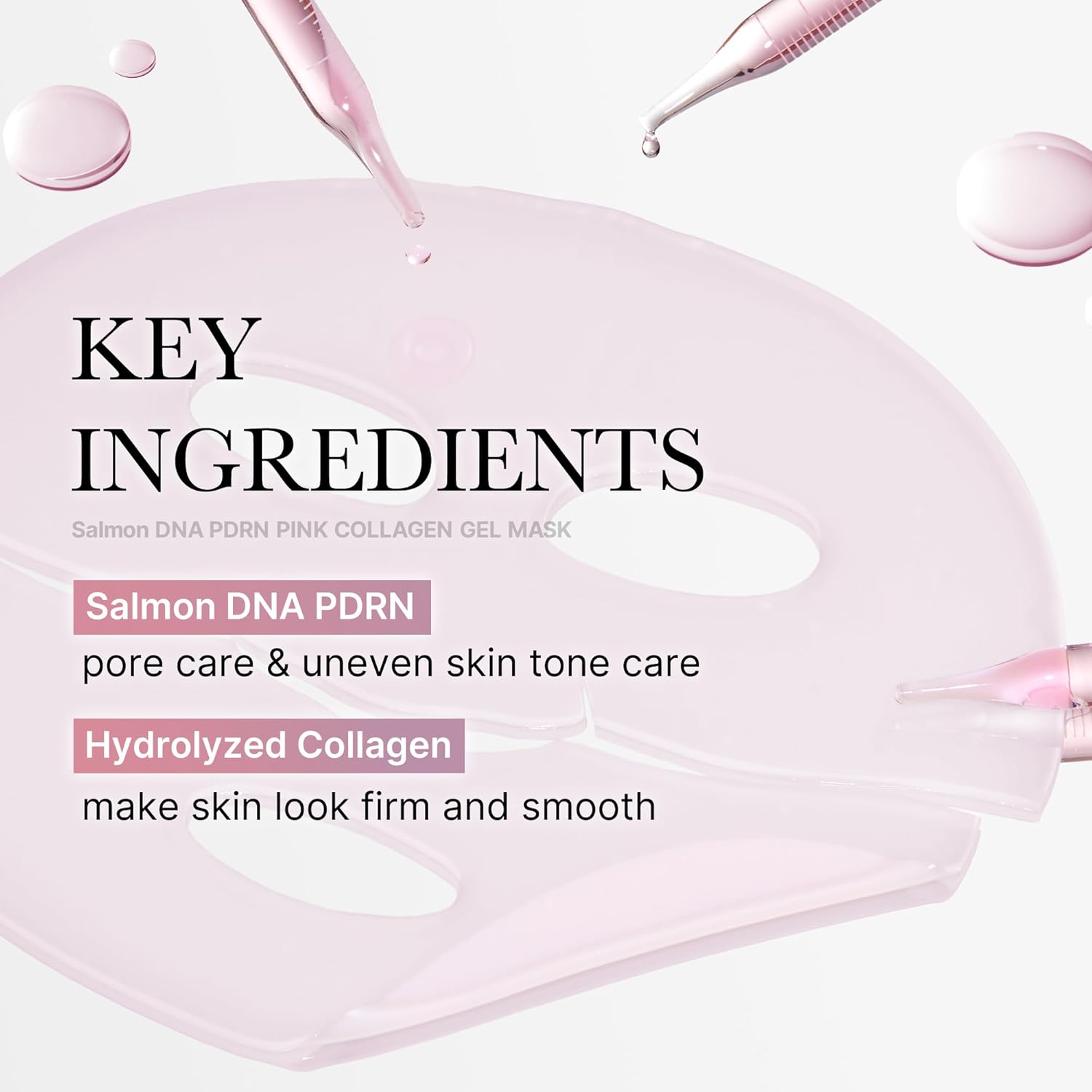 medicube Jelly Gel Mask with Salmon DNA PDRN Pink Collagen 28g x 4ea