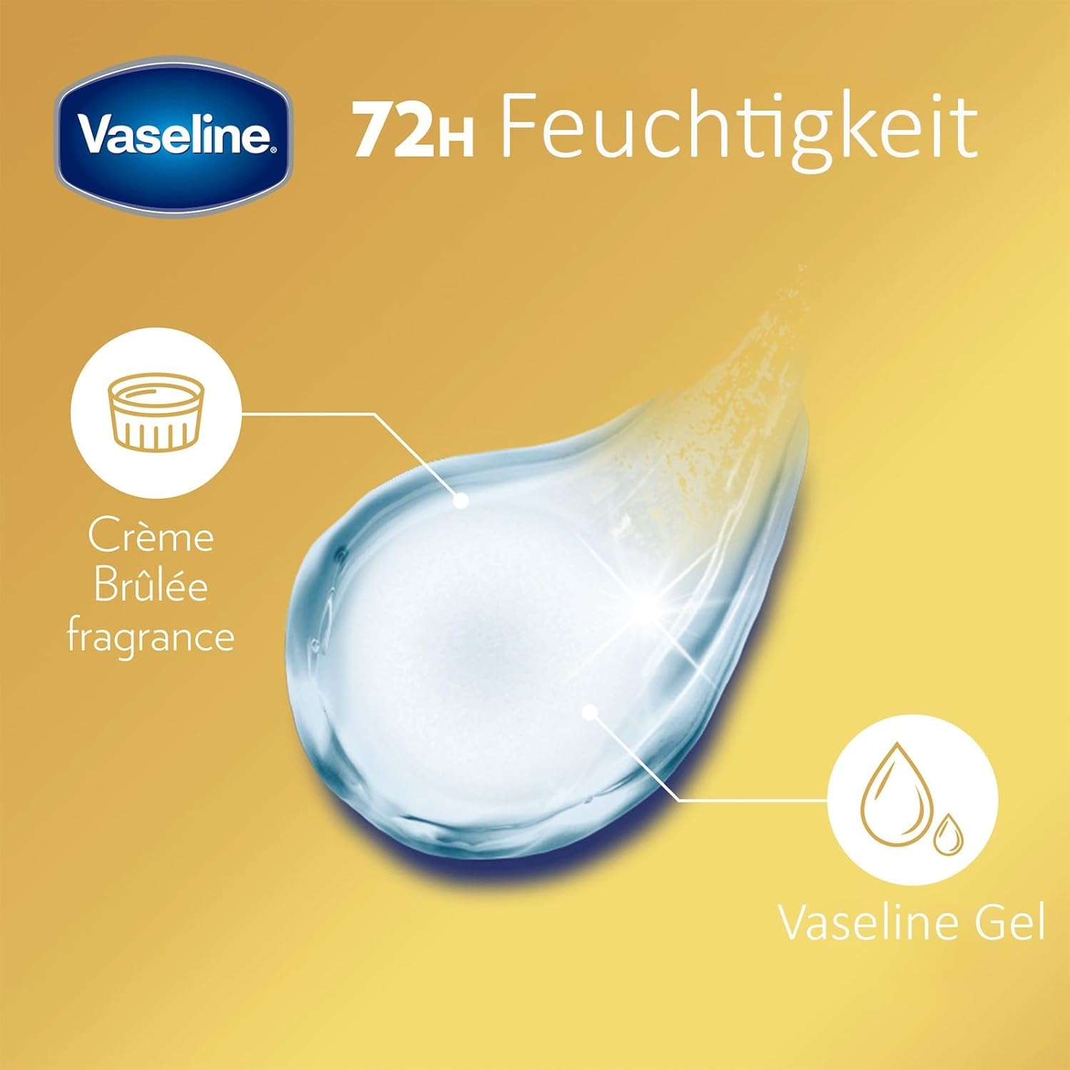 Vaseline Lip Balm Creme Brulée 7g