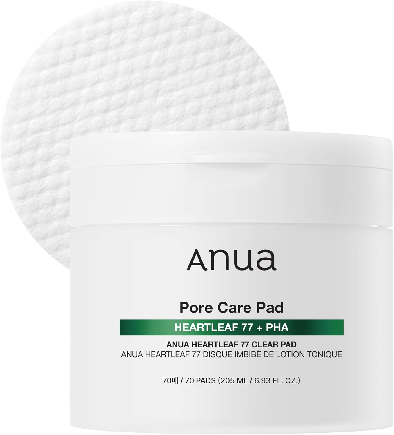 Anua Heartleaf 77% Toner Pad 70ea