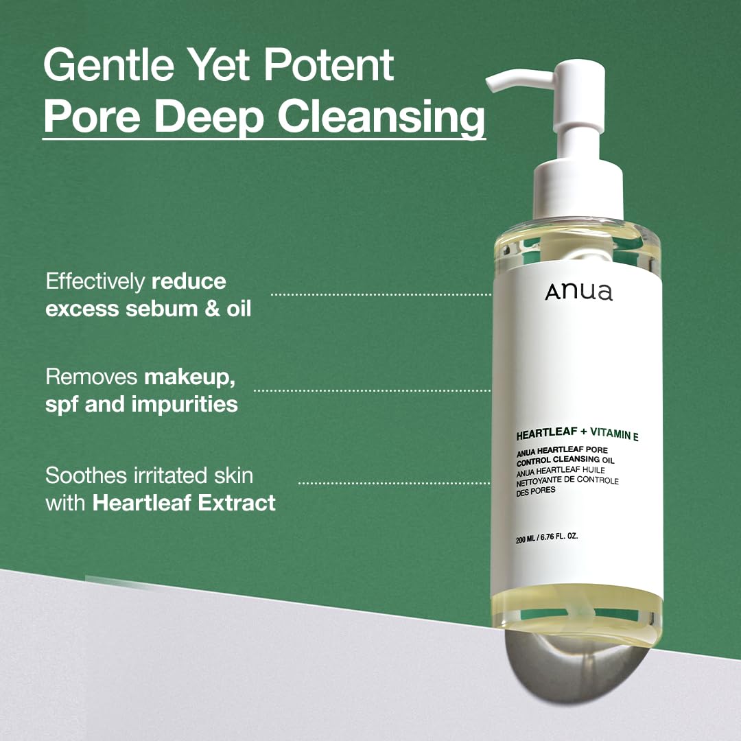 Anua Heartleaf Pore Control Cleansing Oil – Sooyuskin