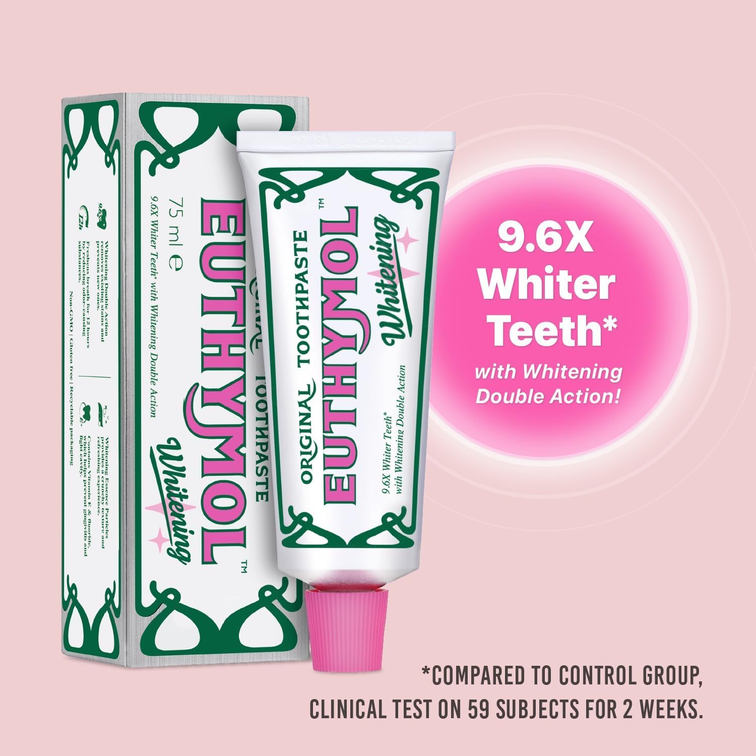 Euthymol Original Whitening Toothpaste 75ml