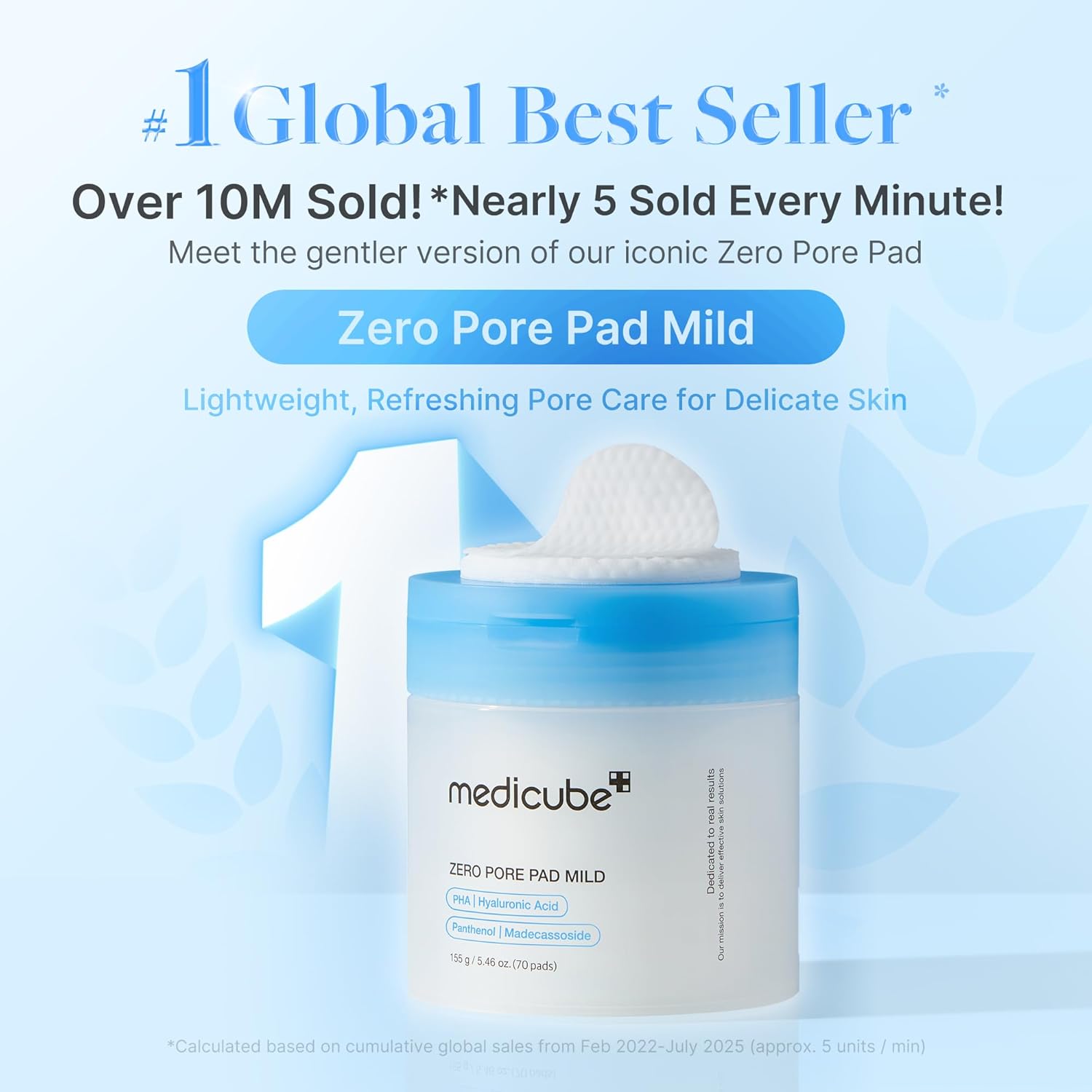 Medicube Zero Pore Pad Mild (70 Pads)