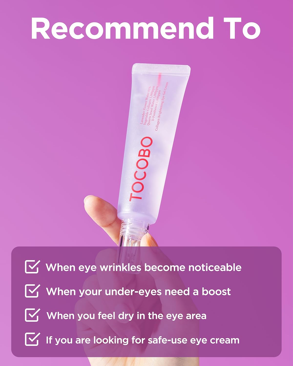 Tocobo Collagen Brightening Eye Gel Cream 30ml