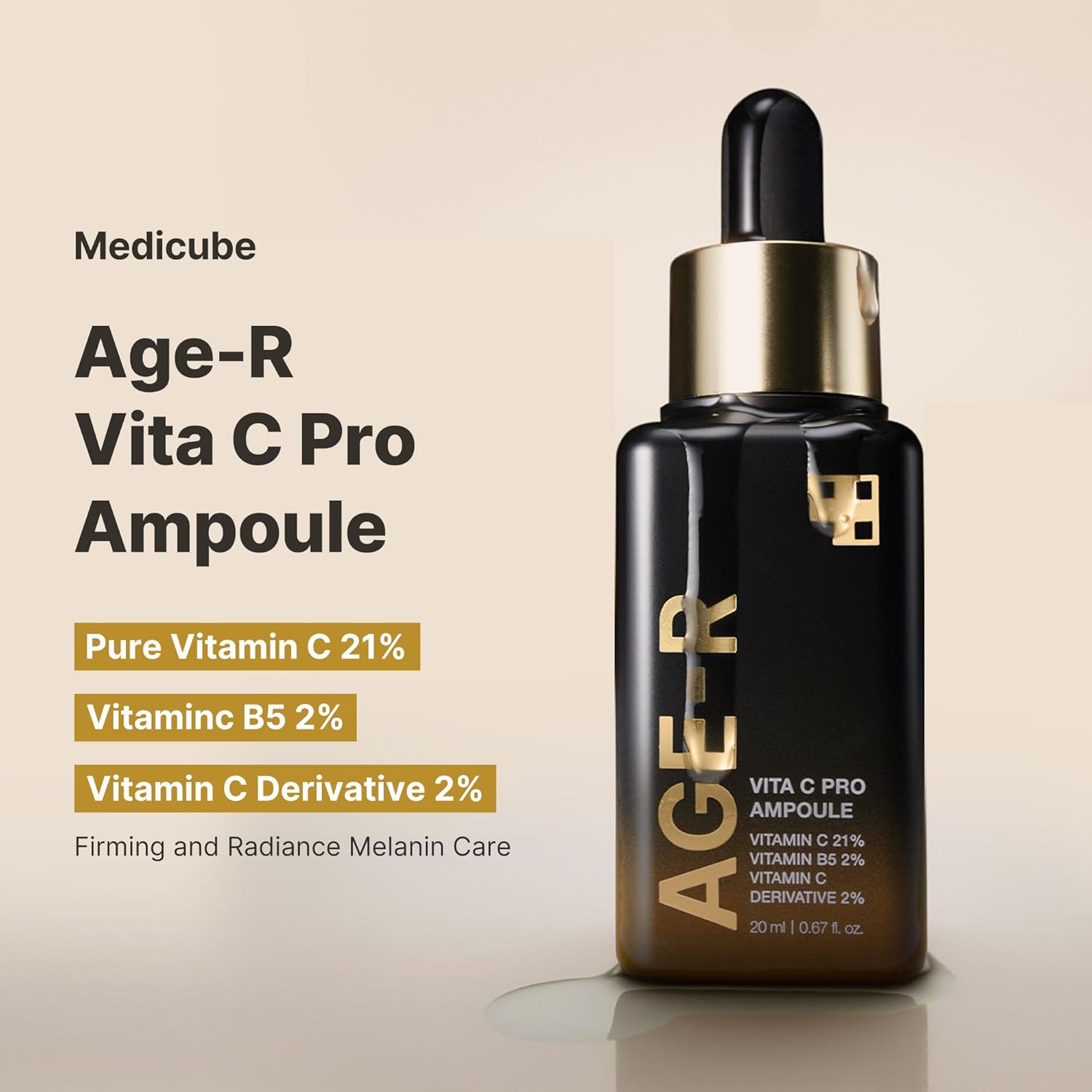 Medicube Age-R Vita C Pro Concentrated Serum 20ml