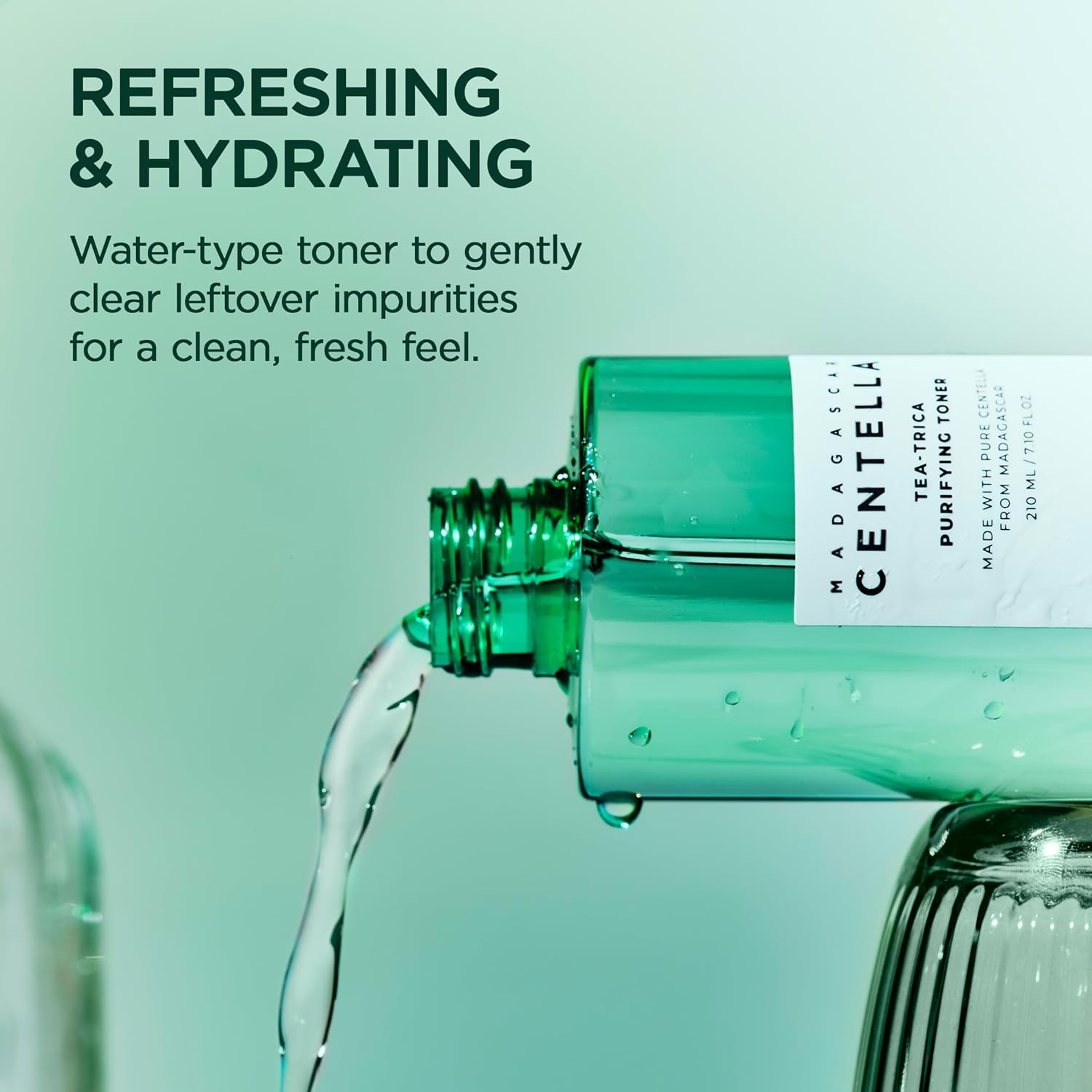 SKIN1004 Tea-Trica Purifying Toner 210ml, Soothing Hydration, Acne Care