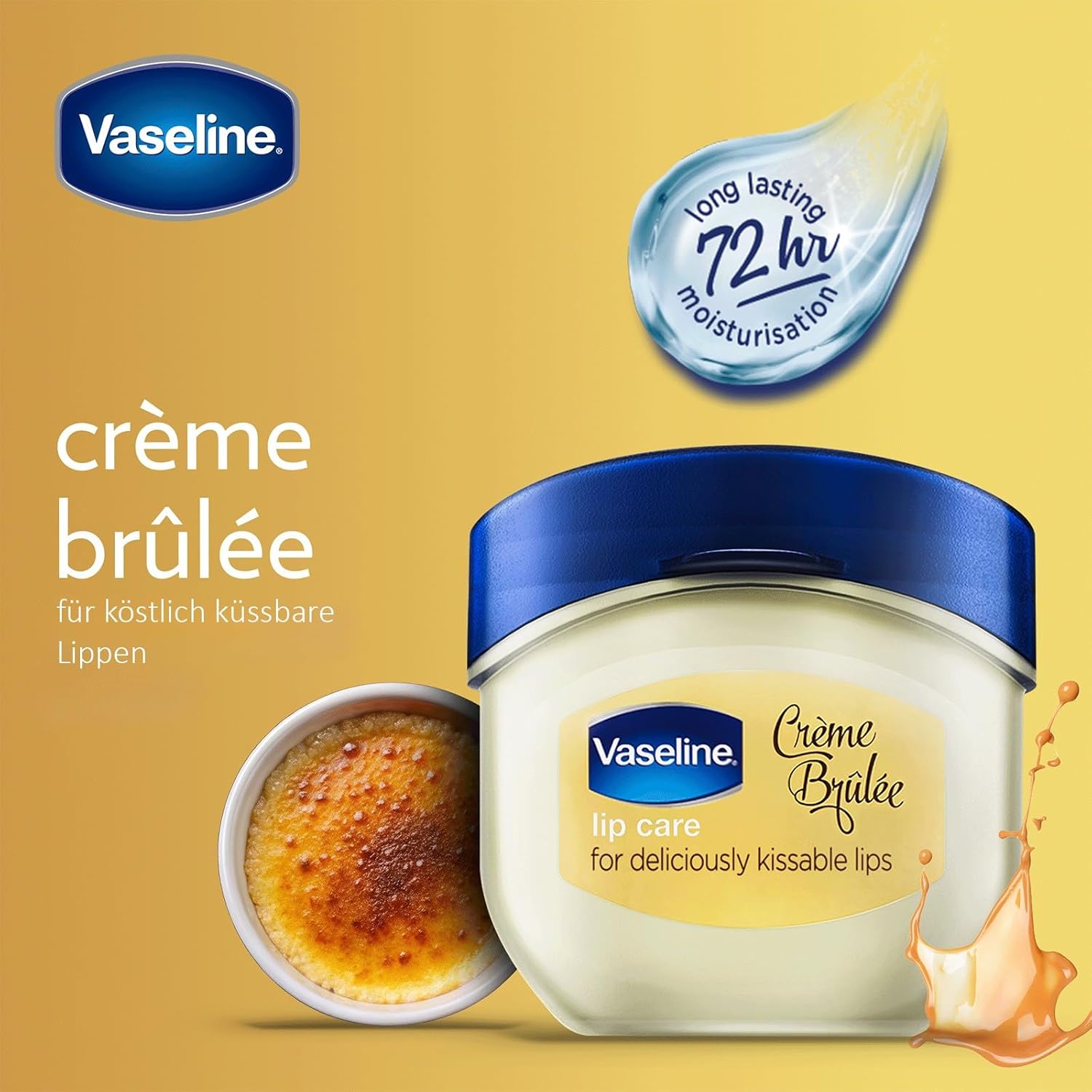 Vaseline Lip Balm Creme Brulée 7g