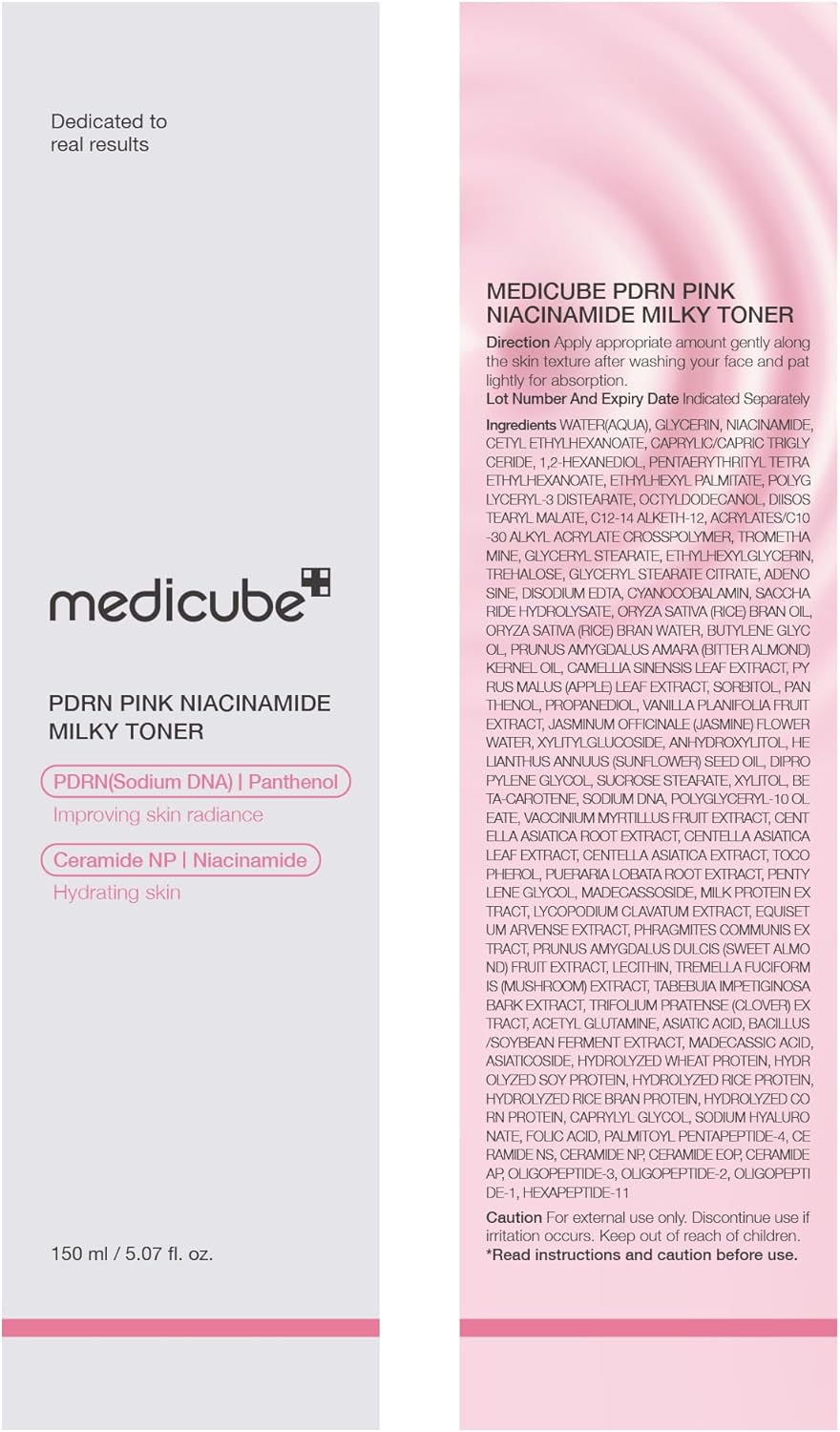 medicube PDRN Toner Salmon DNA Milky Toner 150ml