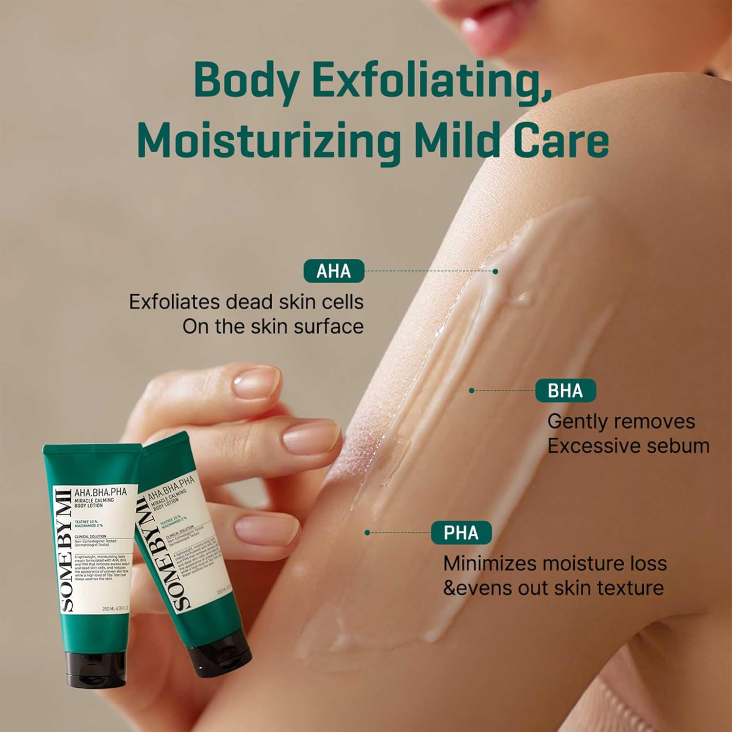 Second Chance SOME BY MI, AHA. BHA. PHA Miracle Calming Body Lotion 200ml