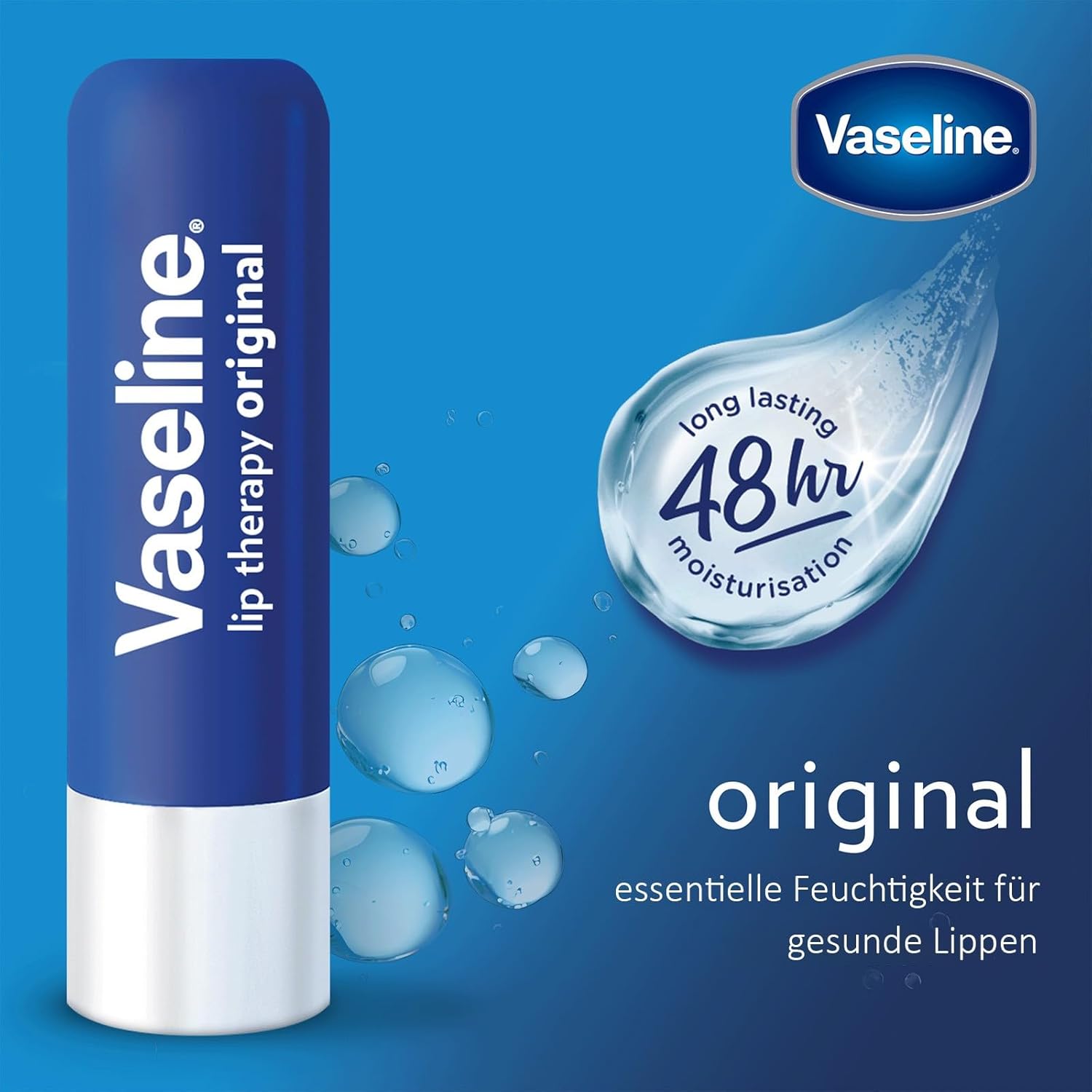 Vaseline Original Lip Balm 4.8g