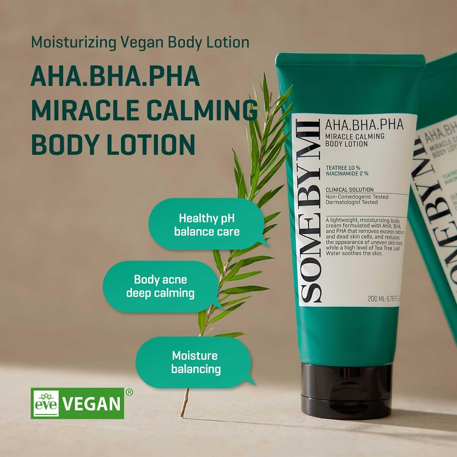 Second Chance SOME BY MI, AHA. BHA. PHA Miracle Calming Body Lotion 200ml