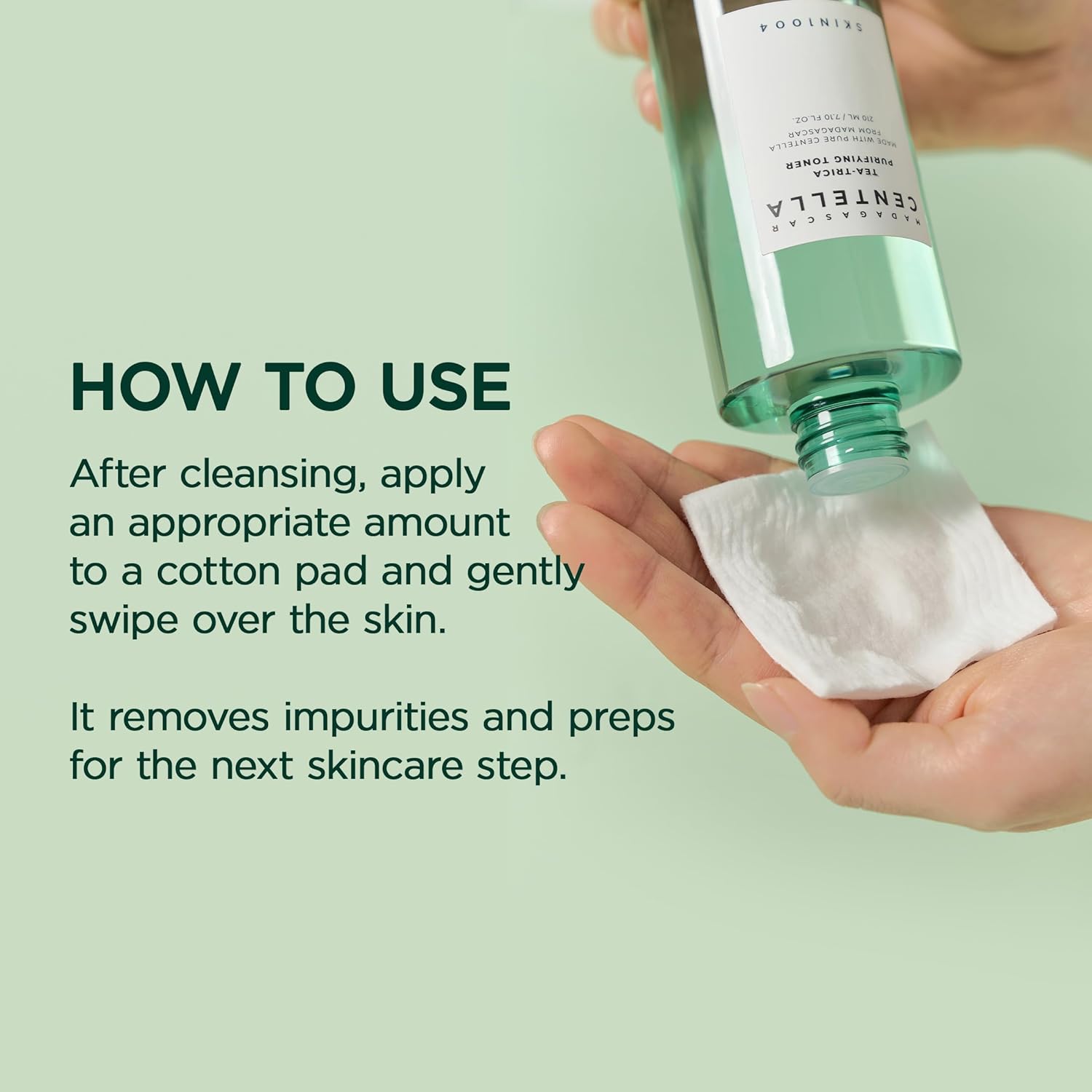 SKIN1004 Tea-Trica Purifying Toner 210ml, Soothing Hydration, Acne Care