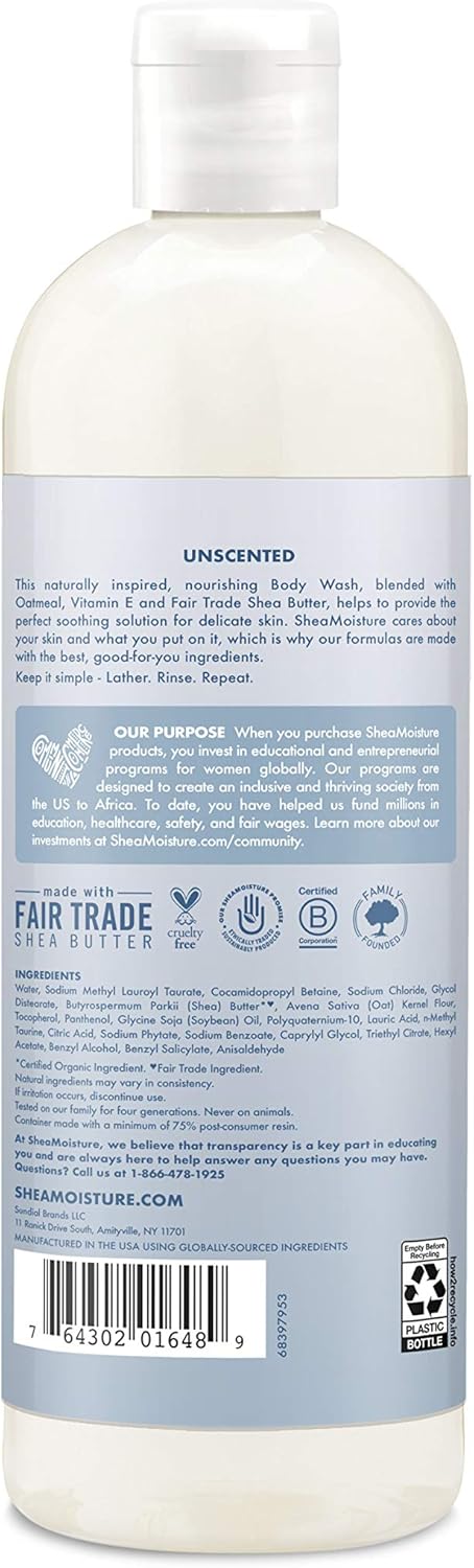 SheaMoisture Soothing Body Wash