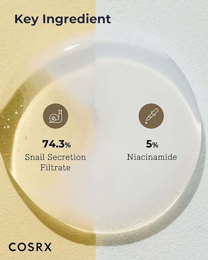 [Clearance] Advanced Snail Radiance Dual Essence by Cosrx for Unisex - 2.7 oz Essence