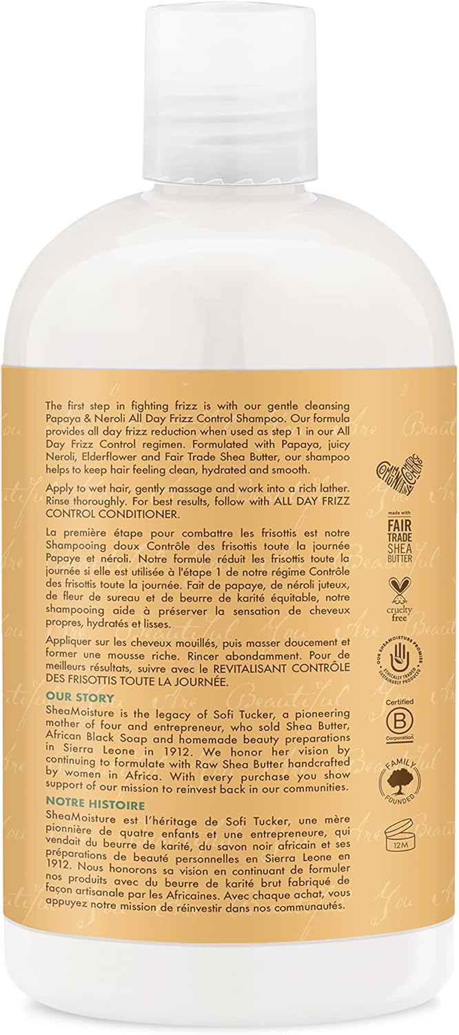 Shea Moisture Frizz Control Shampoo