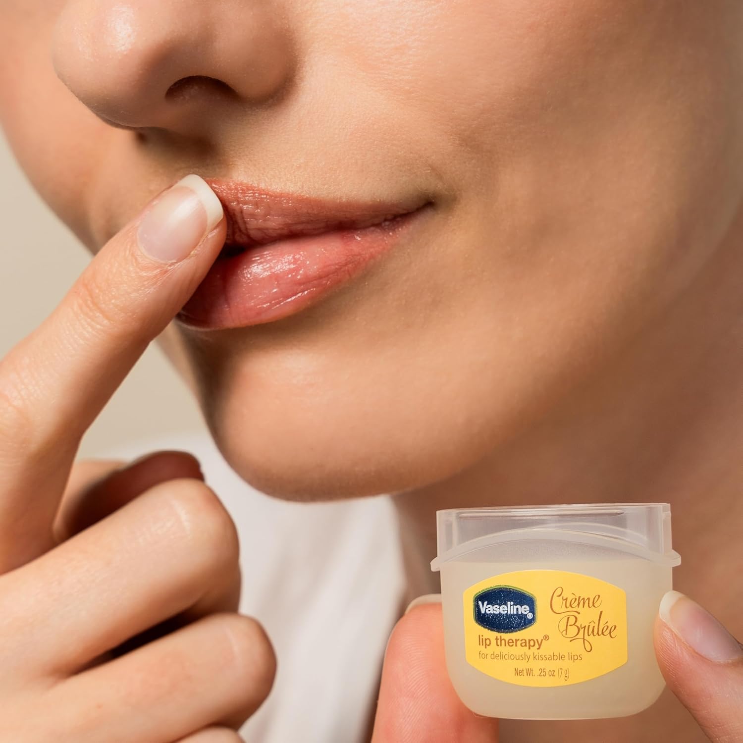 Vaseline Lip Balm Creme Brulée 7g