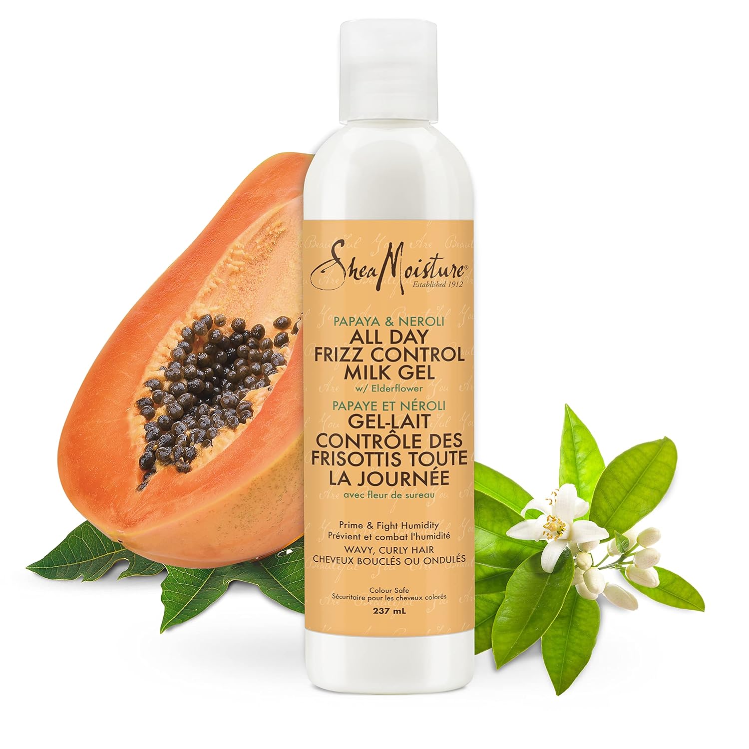 SheaMoisture Milk Gel for Wavy Curly Hair Papaya and Neroli Parabenfree Curl Gel
