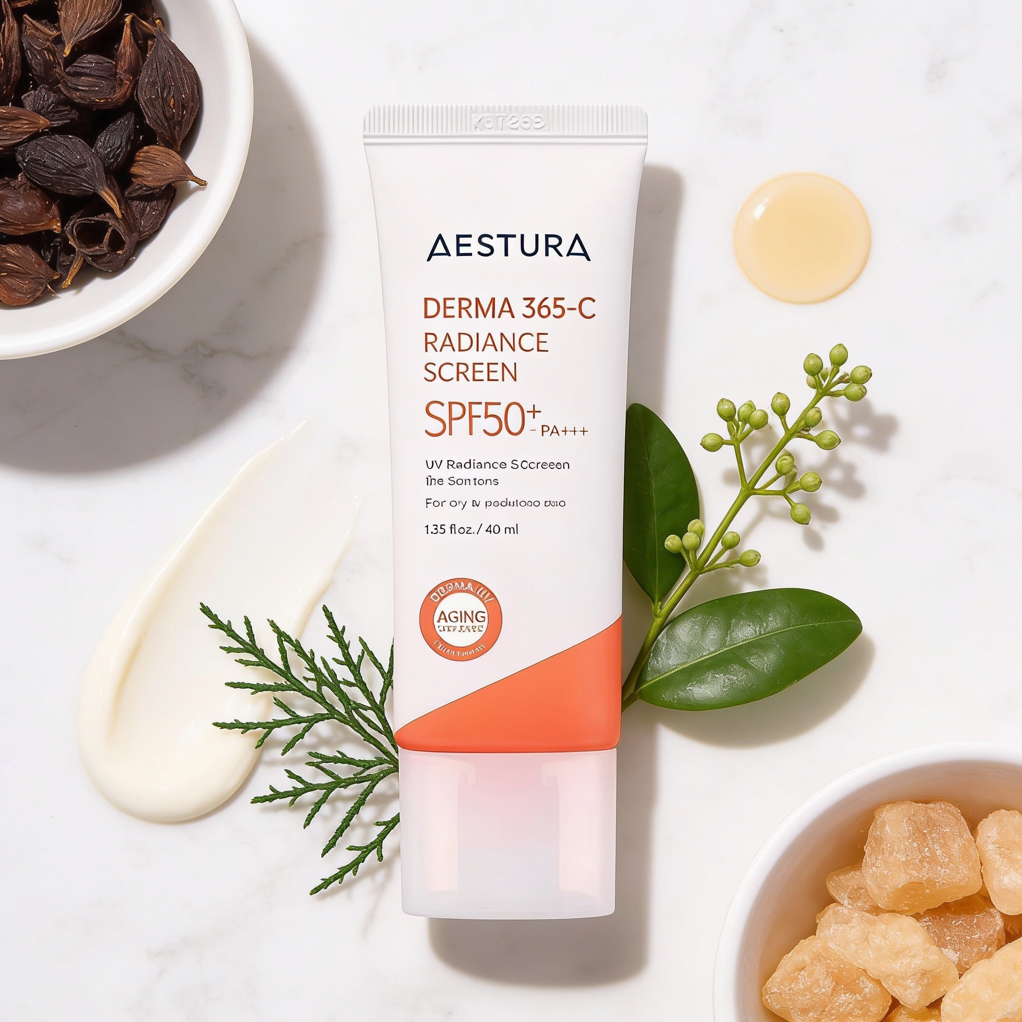 AESTURA Derma 365-C Radiance Screen SPF50+ PA+++ 40ml