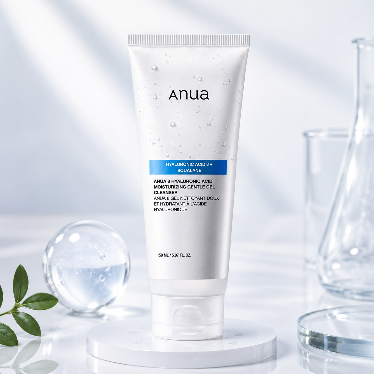 ANUA 8 Hyaluronic Acid Moisturizing Gentle Gel Cleanser 150ml