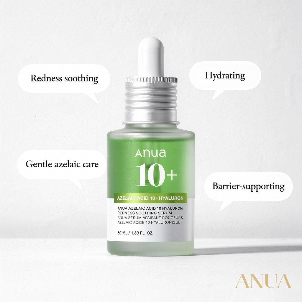ANUA Azelaic Acid 10 Hyaluron Redness Soothing Serum 50ml