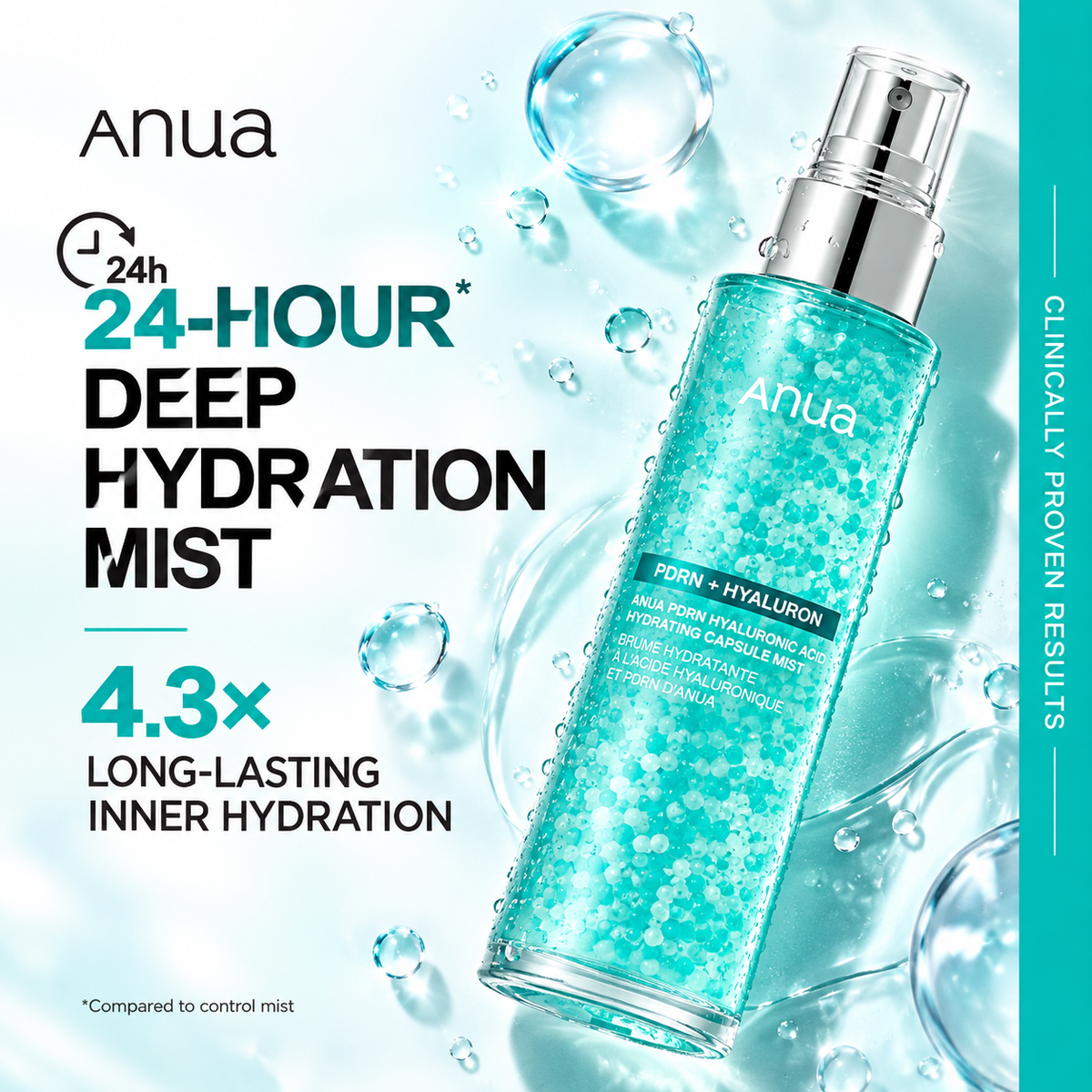 ANUA PDRN HYALURONIC ACID HYDRATING CAPSULE MIST 100ml