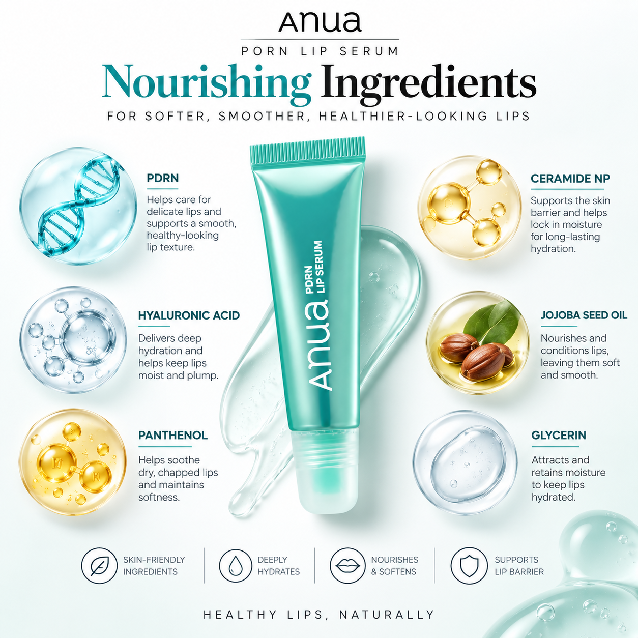 ANUA PDRN Lip Serum 10ml