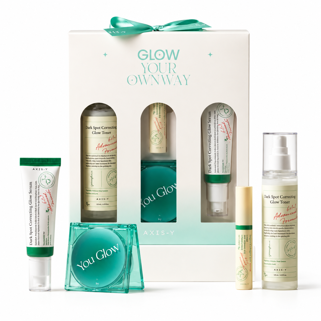 AXIS-Y Glow Your Own Way Limited Edition Set – 3-Piece Brightening & Glow Routine