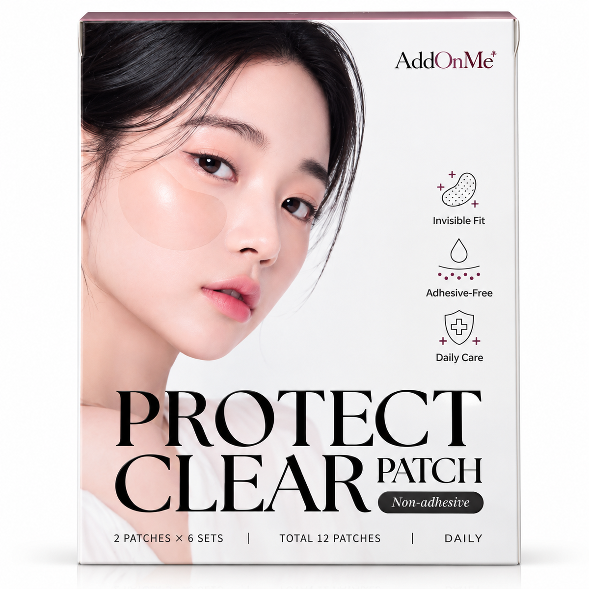 AddOnMe+ Protect Clear Patch 12Pcs