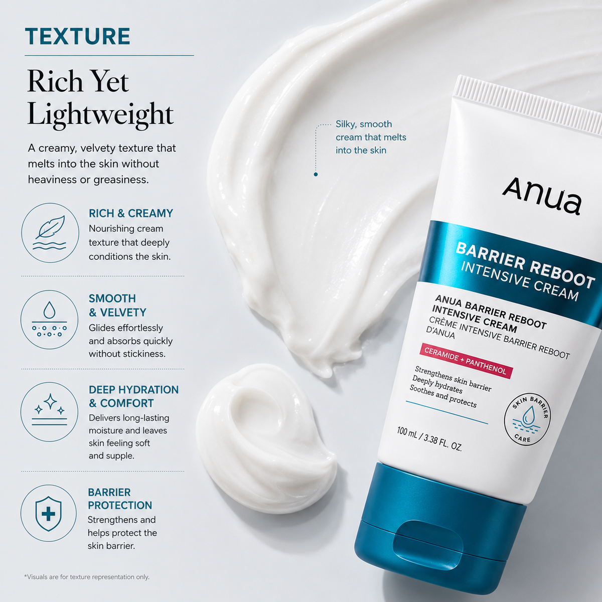Anua Barrier Reboot Watery Gel Cream 100ml