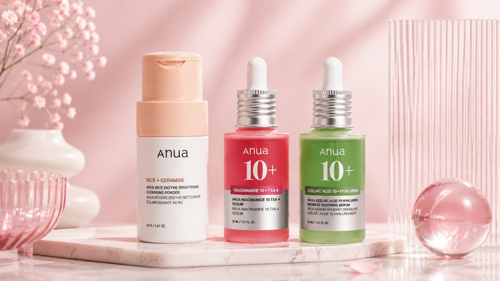 Anua Brightening & Dark Spot Care Set – 3-Piece Korean Skincare Routine