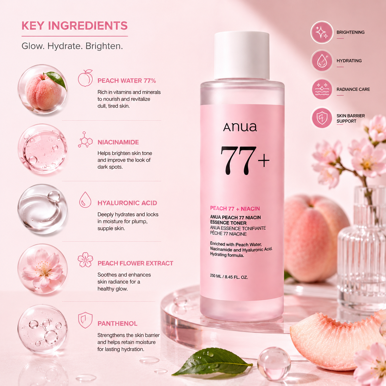 Anua [RENEW] PEACH 77 NIACIN CONDITIONING MILK 150ml