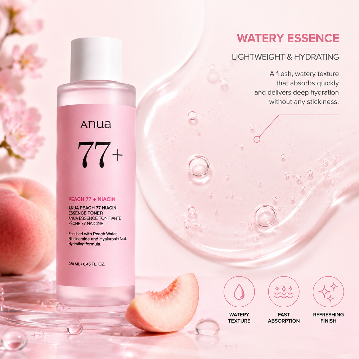 Anua [RENEW] PEACH 77 NIACIN CONDITIONING MILK 150ml